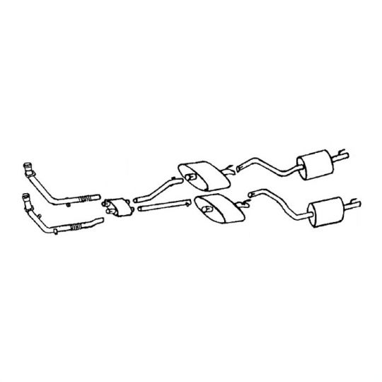 Jaguar s sales type exhaust