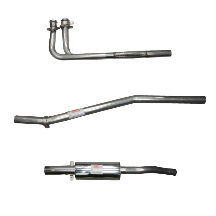 MGB 1975 on For cars with Dual SU or er conversion British Stainless Exhaust