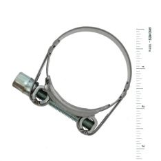 Stainless-Steel Exhaust Clamp - 1 7/8  - 47mm - 51mm